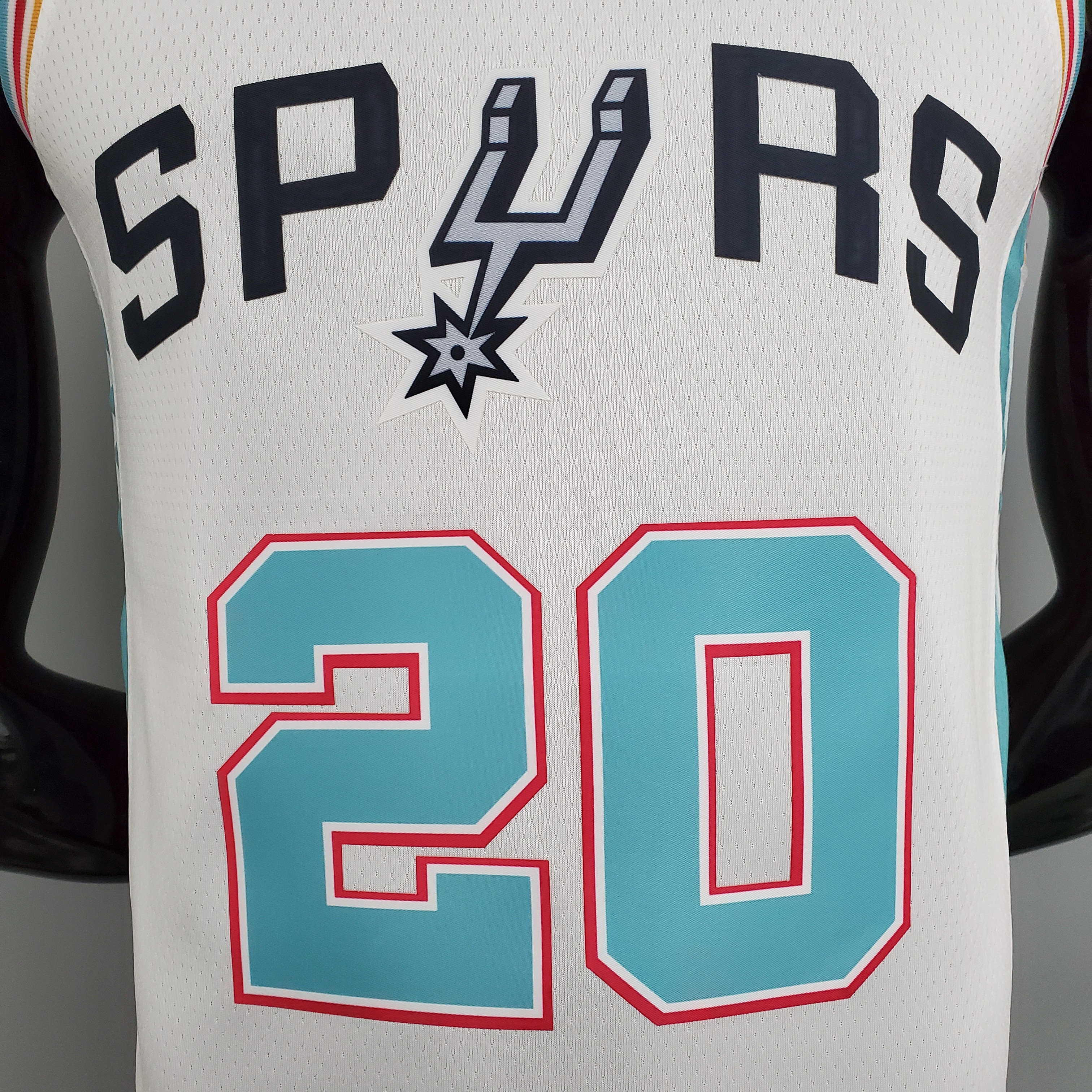 Manu Ginobili San Antonio Spurs 2022 City Edition Swingman Jersey White