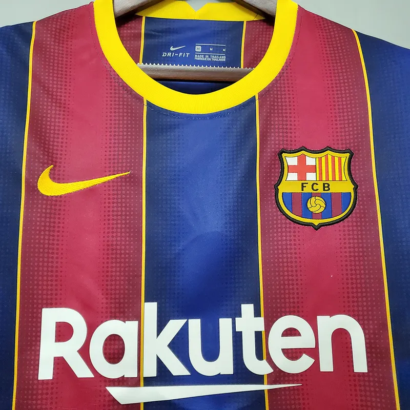 20-21 Barcelona Home Retro Soccer Jersey
