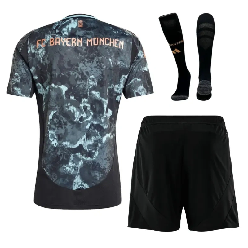 Bayern Munich 2024/25 Away Whole Kit(Jersey+Shorts+Socks)