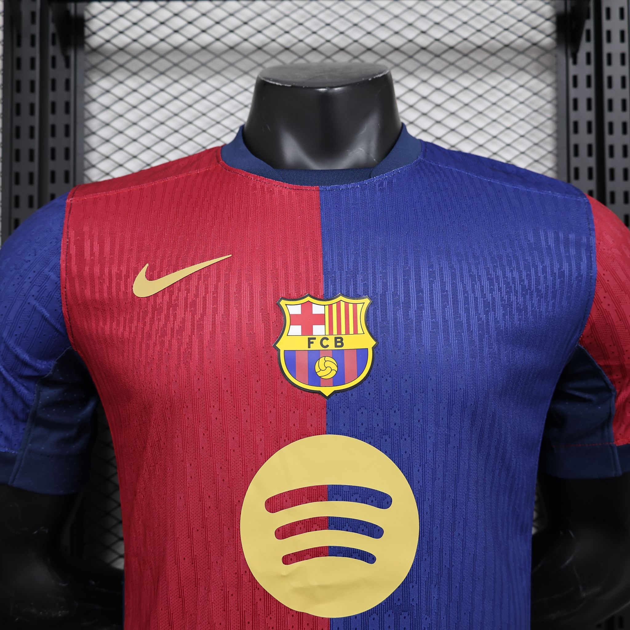 24-25 Barcelona Home Soccer Jersey Player Edition