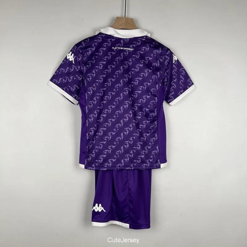 Kids Fiorentina  2023/24 Home Kit Jersey+Short