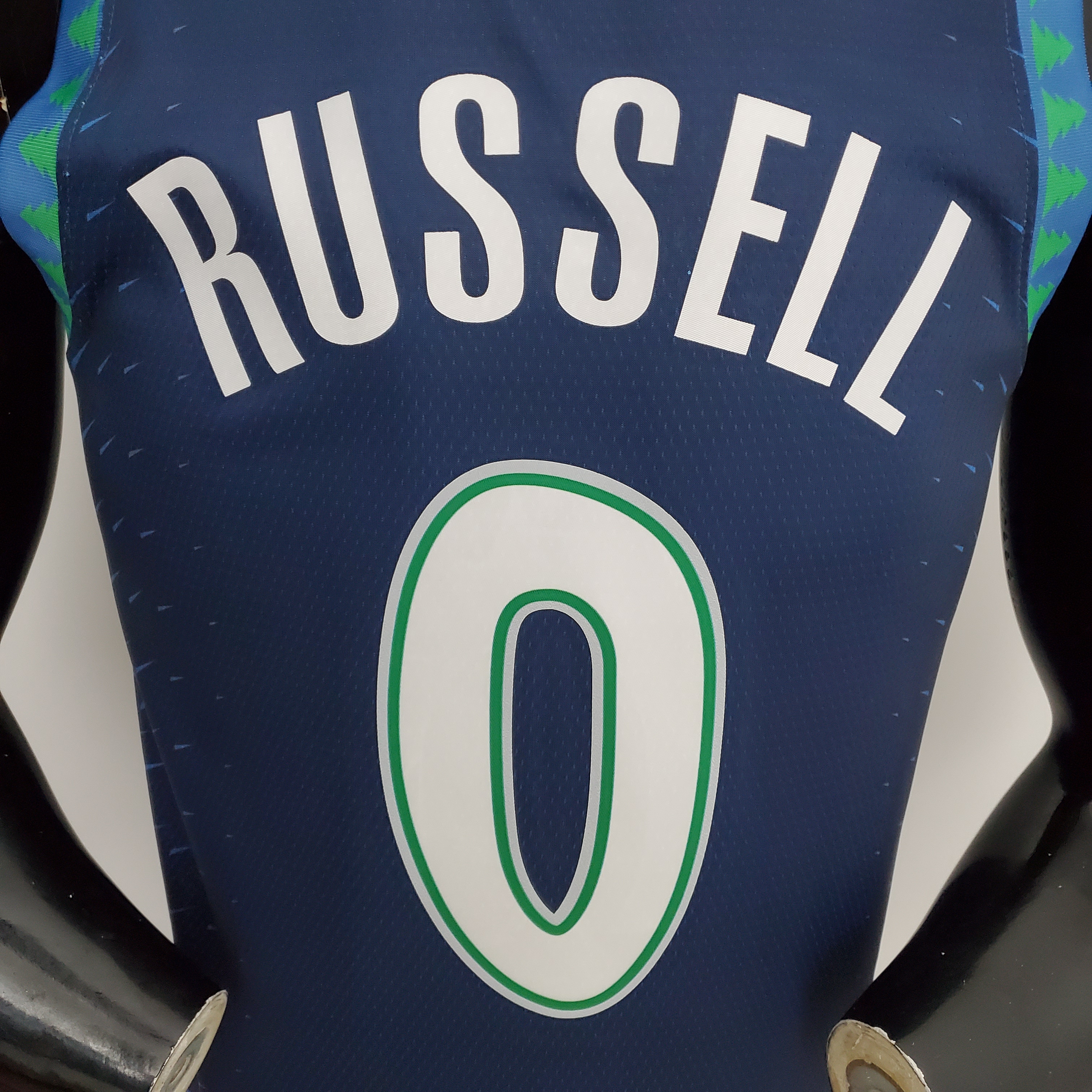 D'Angelo Russell Minnesota Timberwolves 75th Anniversary 2022 Swingman Jersey Blue
