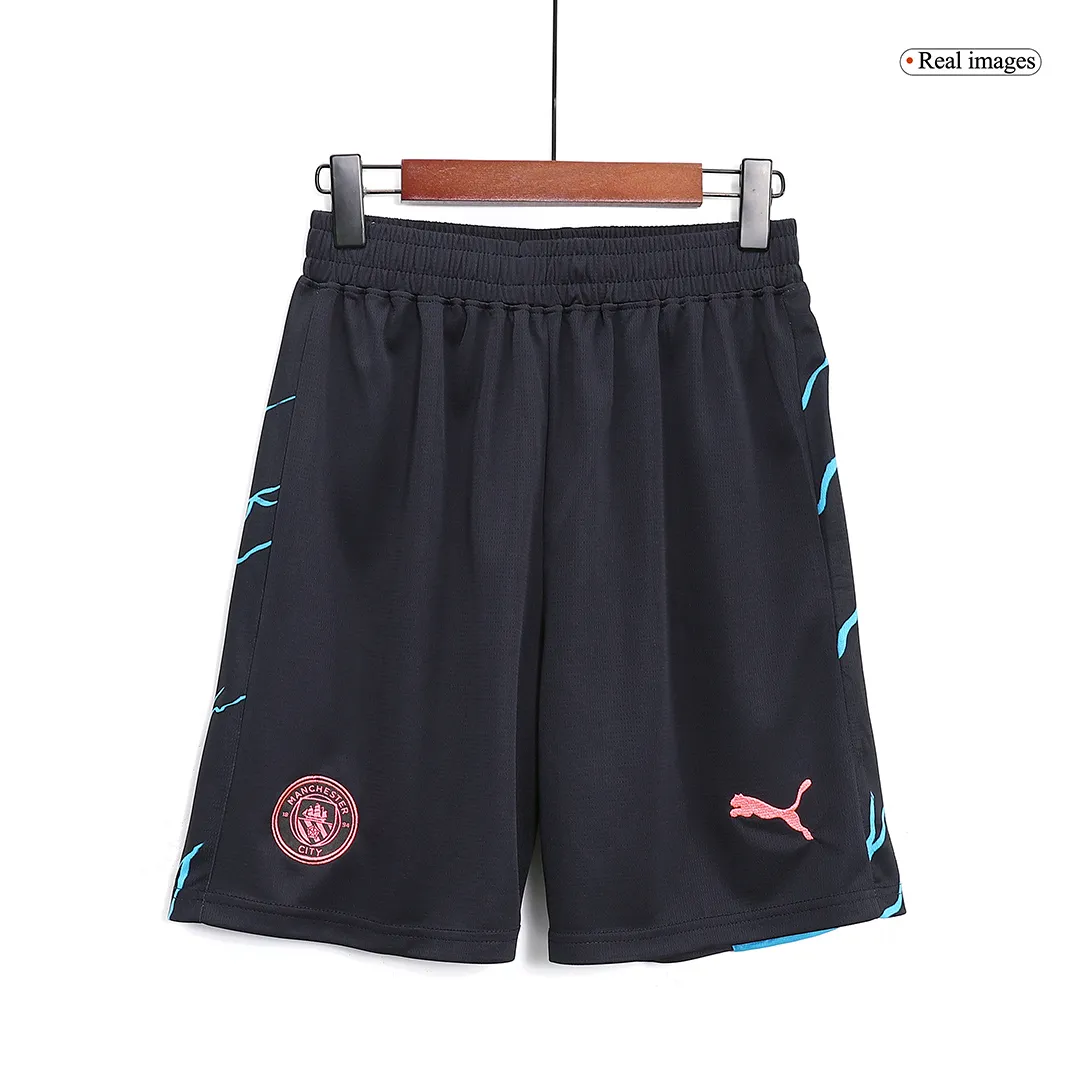 2023/24 Manchester City Third Away Shorts