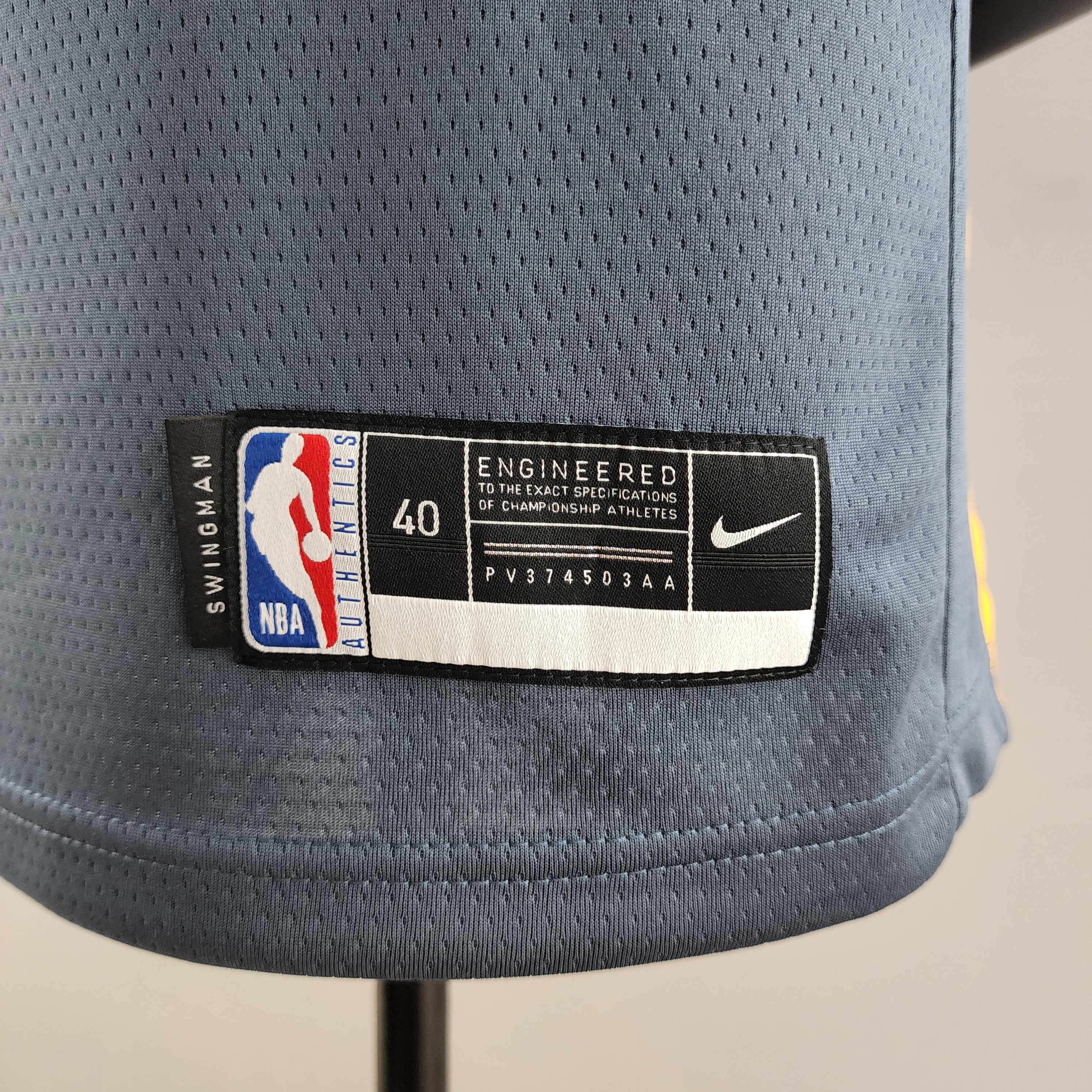 Jonathan Kuminga Golden State Warriors Grey Swingman Jersey 2018