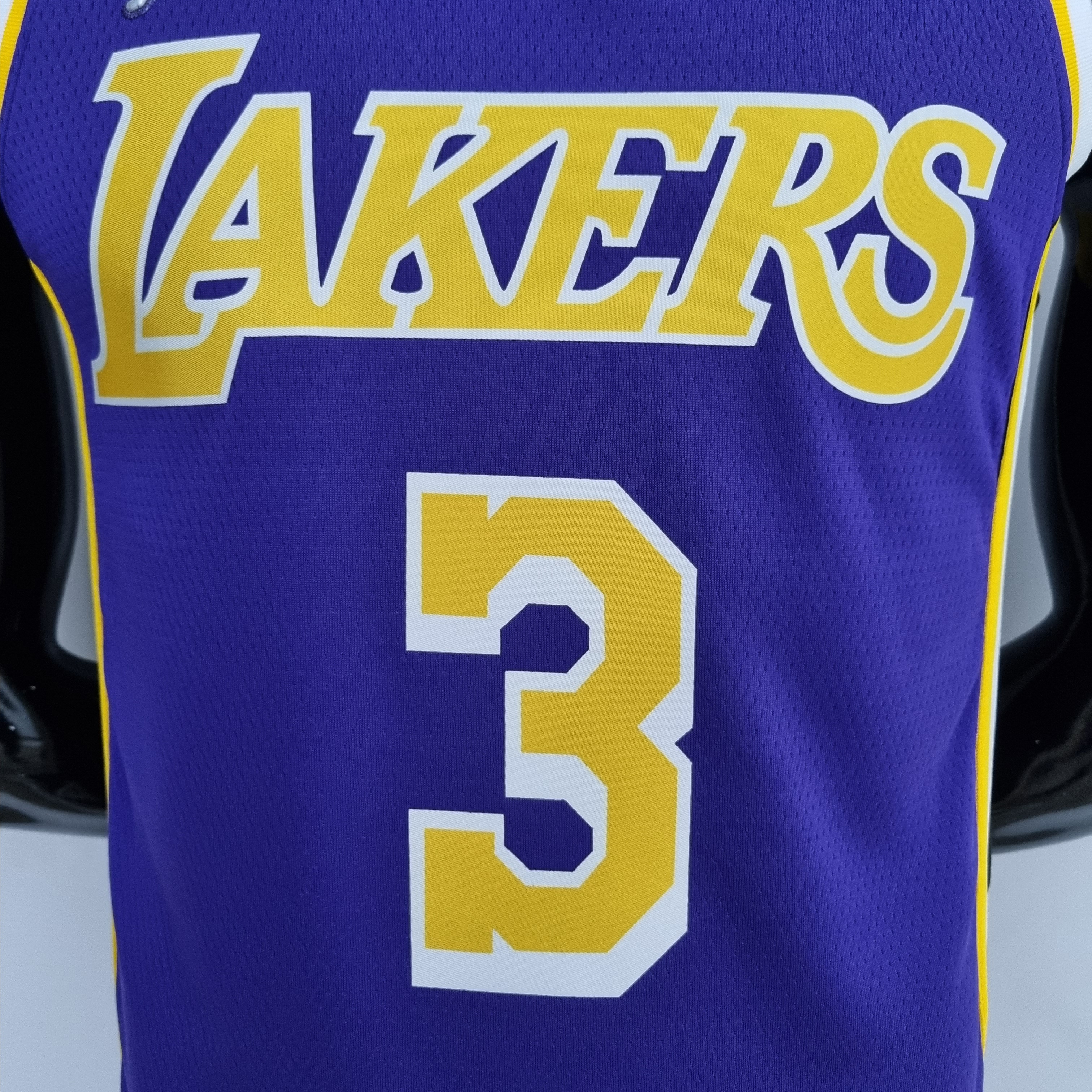 Anthony Davis Los Angeles Lakers 75th Anniversary Swingman Jersey Purple