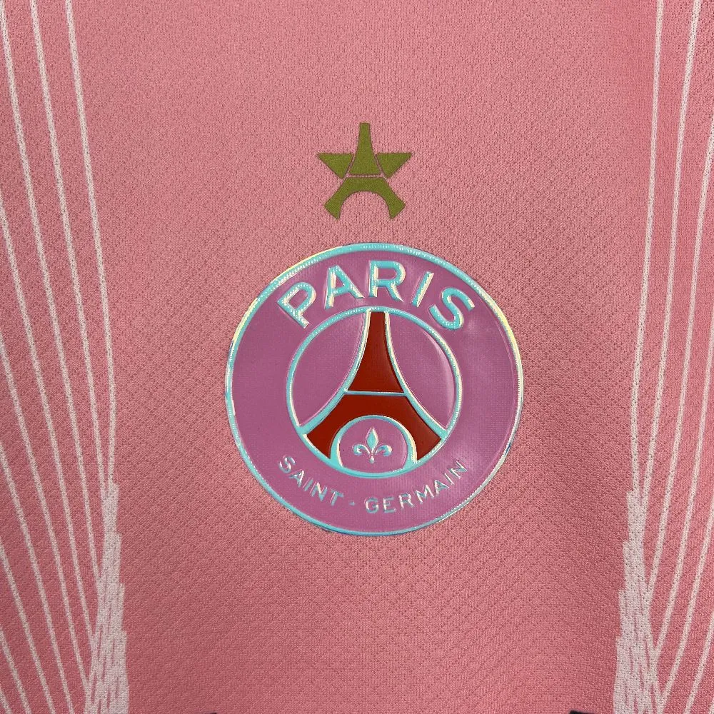 2025-26 PSG Pink Special Edition Soccer Jersey