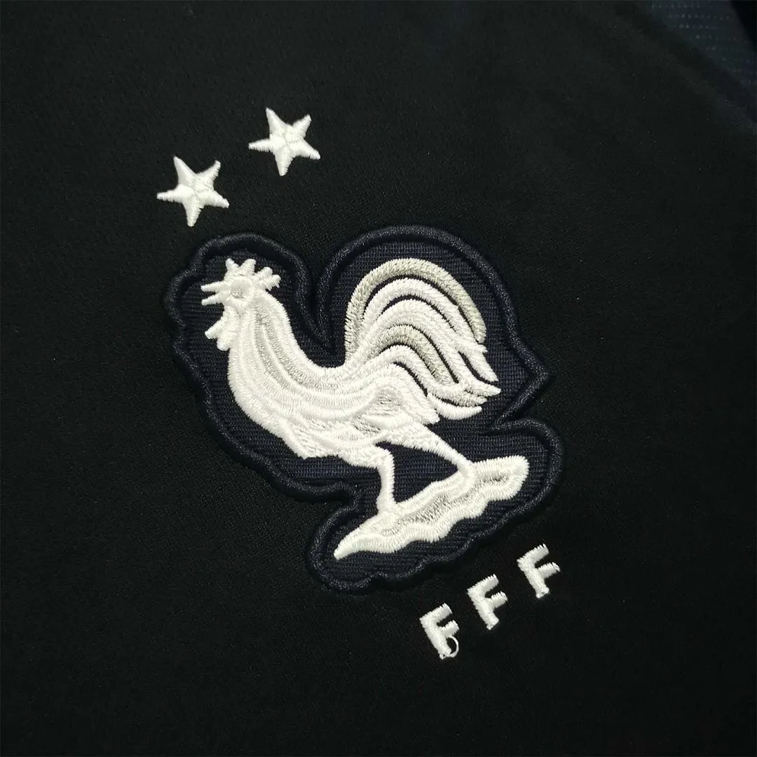 2018 France World Cup Champion 2 Stars Home Retro Jersey
