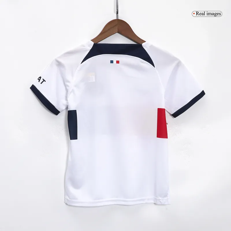 23-24  Kids PSG Away Jersey Kit