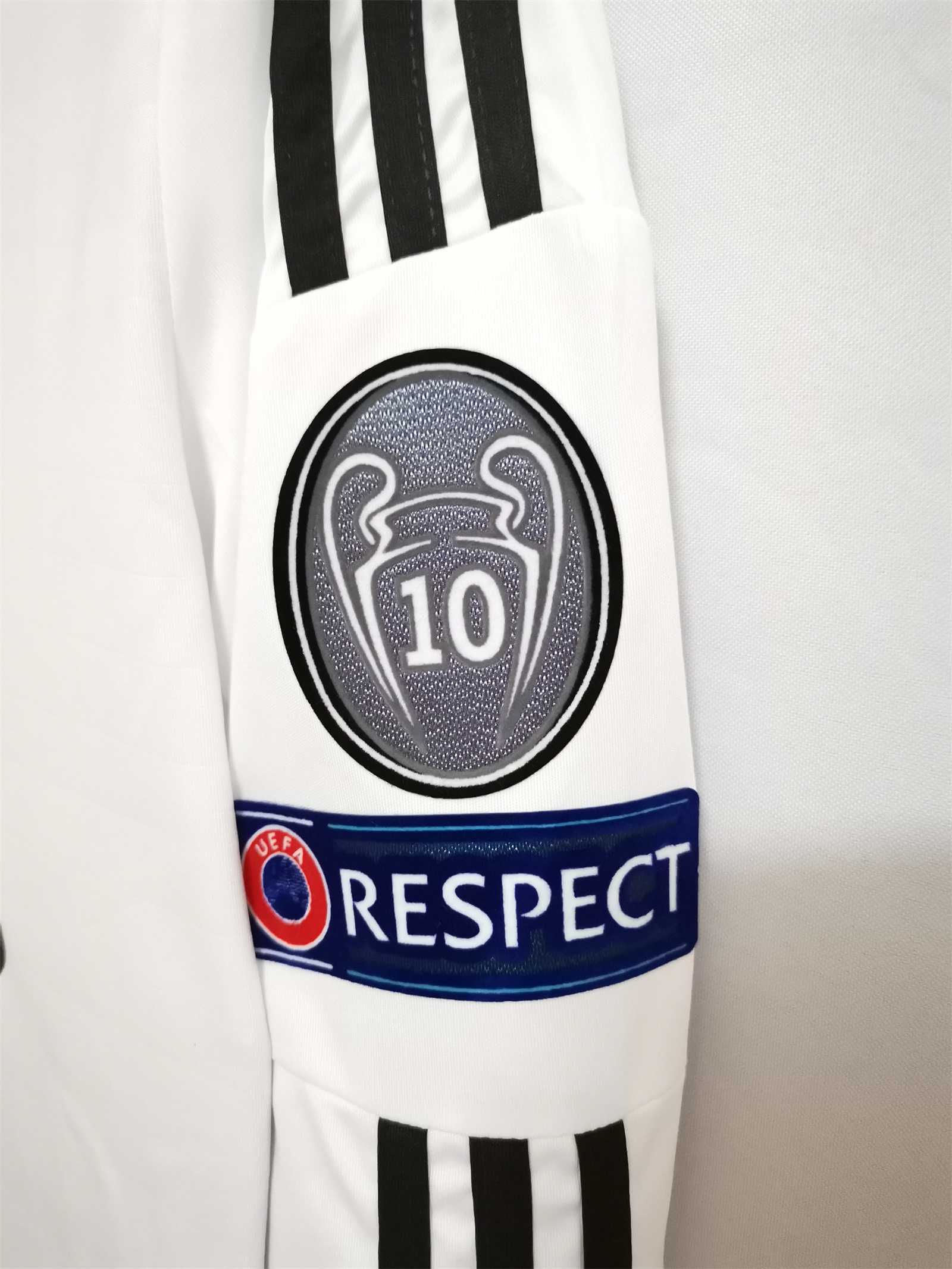 Real Madrid Home Retro Long Sleeve jersey 14/15
