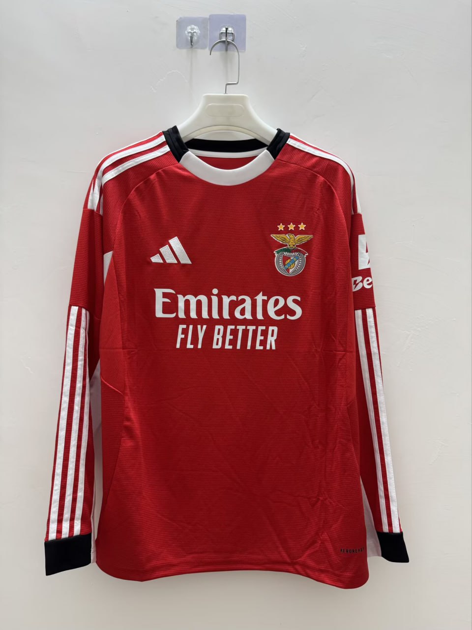 SL Benfica Home Long Sleeve Man Jersey 25/26