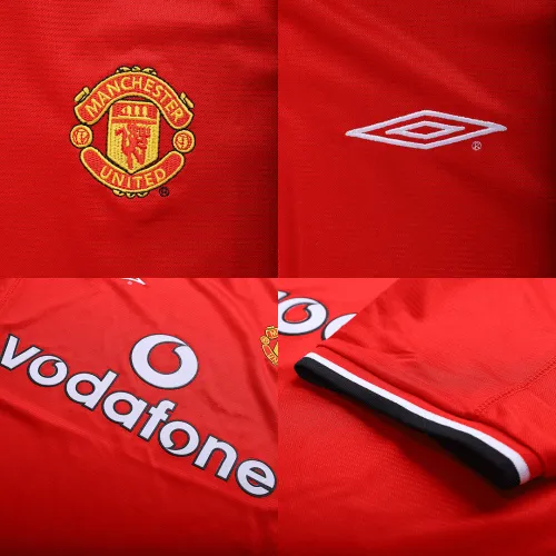 2000/02 Manchester United KEANE #16 Retro Jersey Home