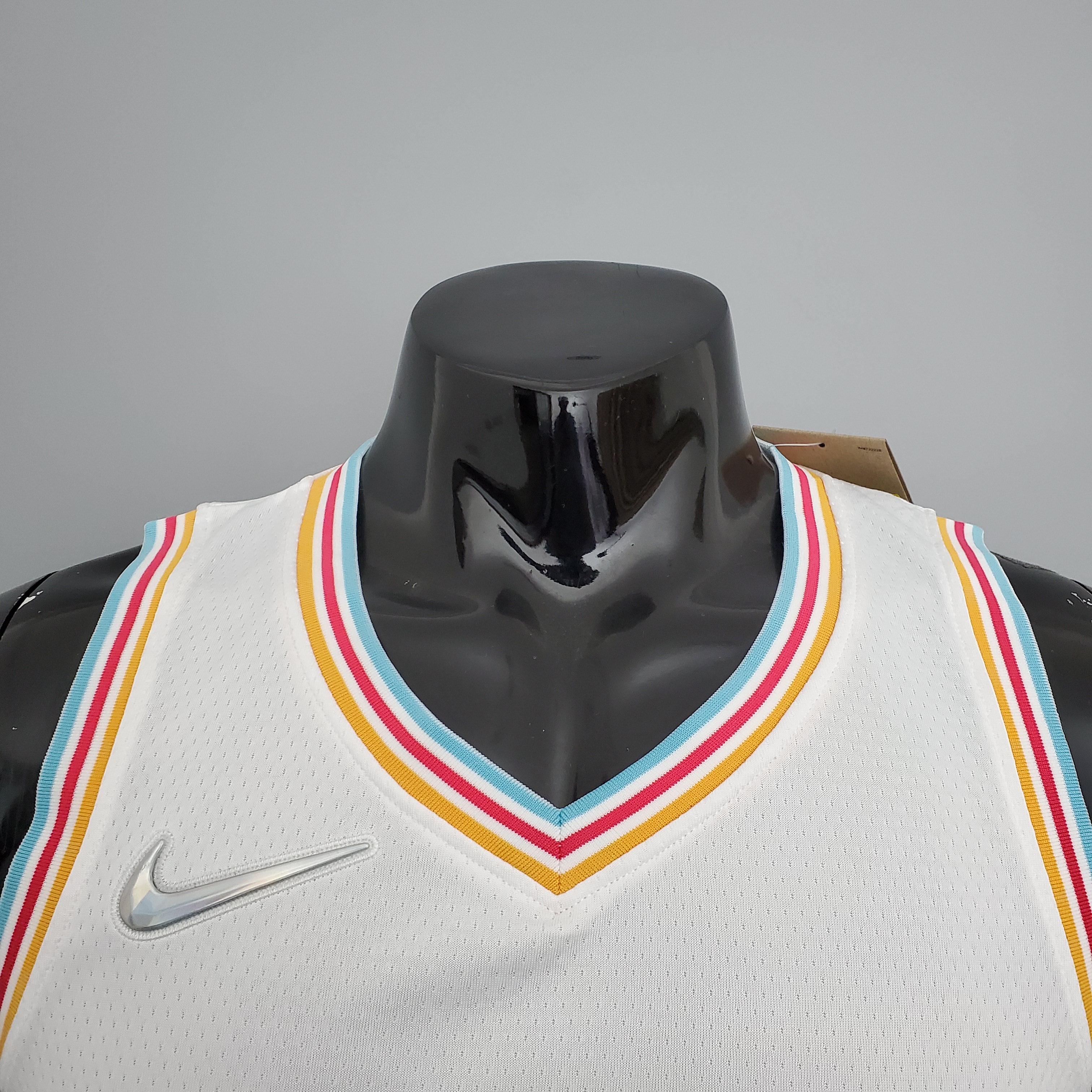 Tim Duncan San Antonio Spurs 2022 City Edition Swingman Jersey White