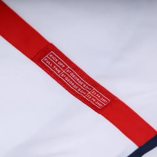 2002 England Retro Soccer Jersey Home Replica World Cup