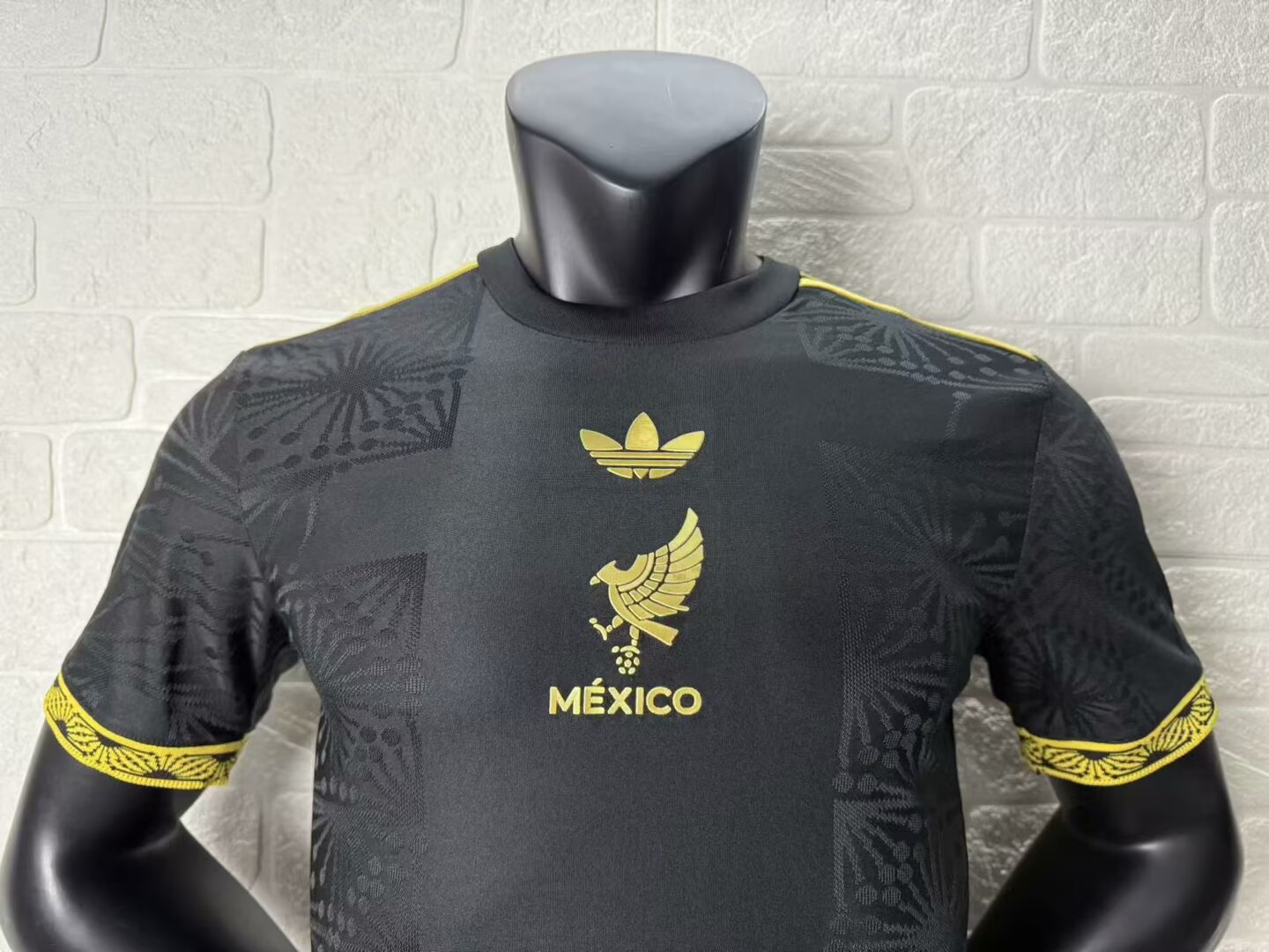 Mexico Gold Man Player Jersey 25/26
