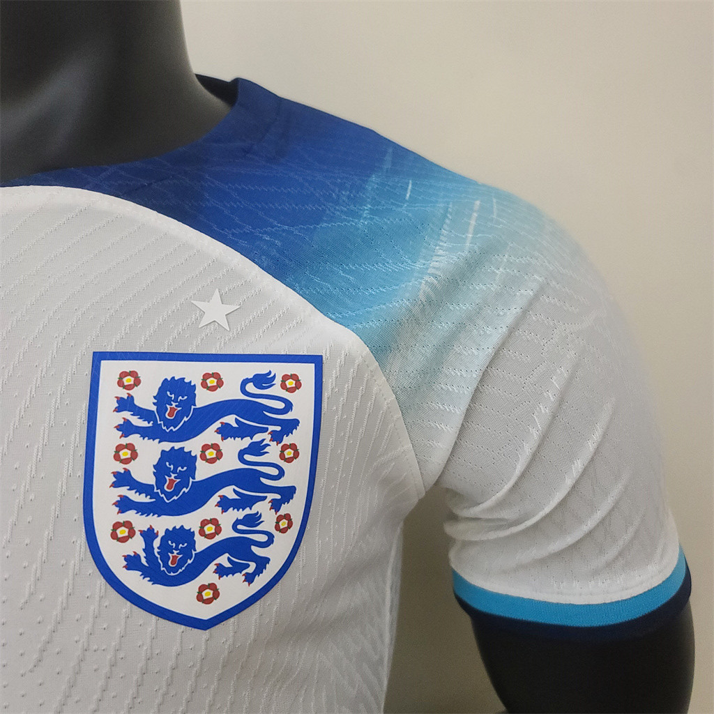 England 2022 World Cup Home Player Version Man Jersey