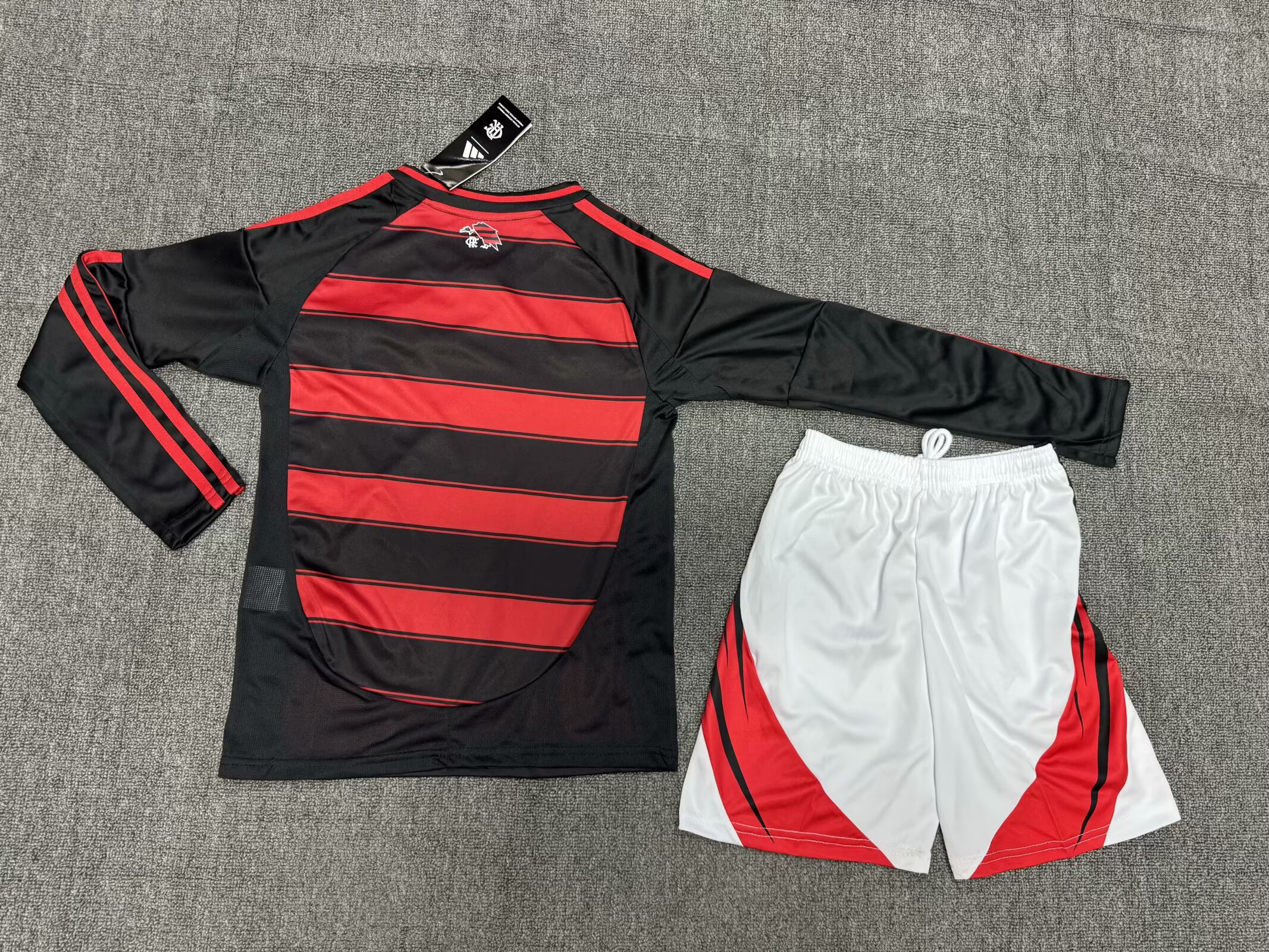 Flamengo Home Long Sleeve Kids Suit 25/26