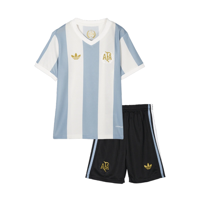 2024 Kids Adidas Argentina Custom Soccer Kits 50th Anniversary