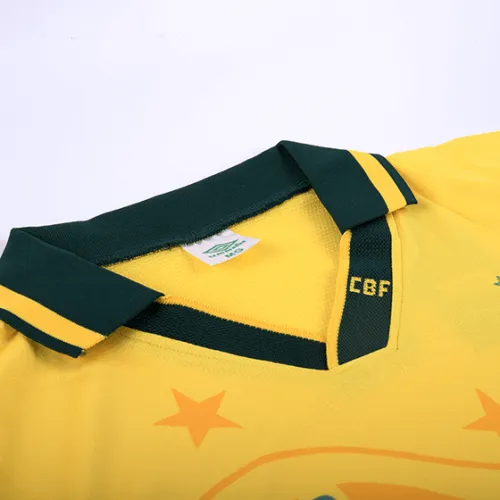 Brazil Retro Jersey Home World Cup 1994