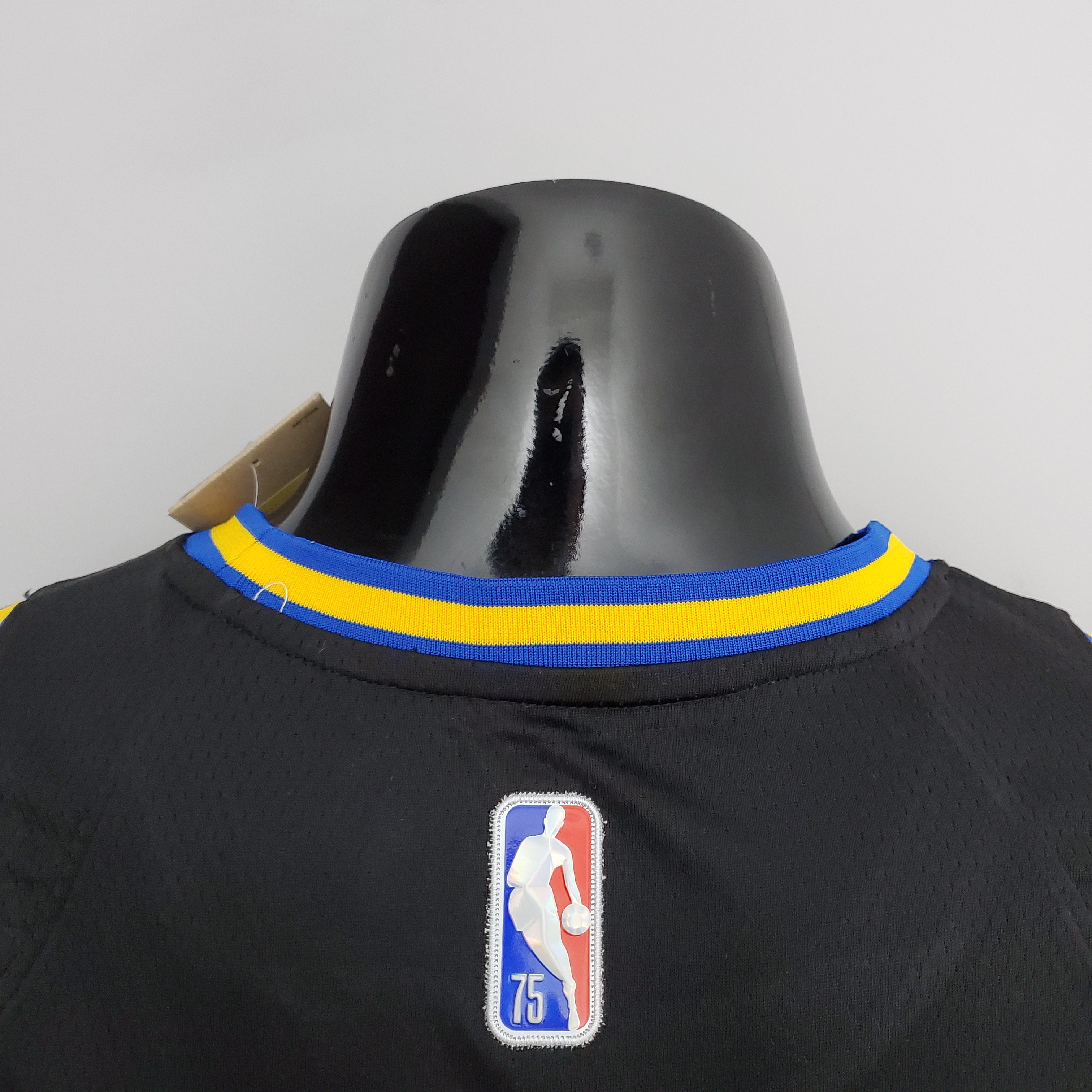 Stephen Curry Golden State Warriors 75th Anniversary Swingman Jersey Mexico Edition Black