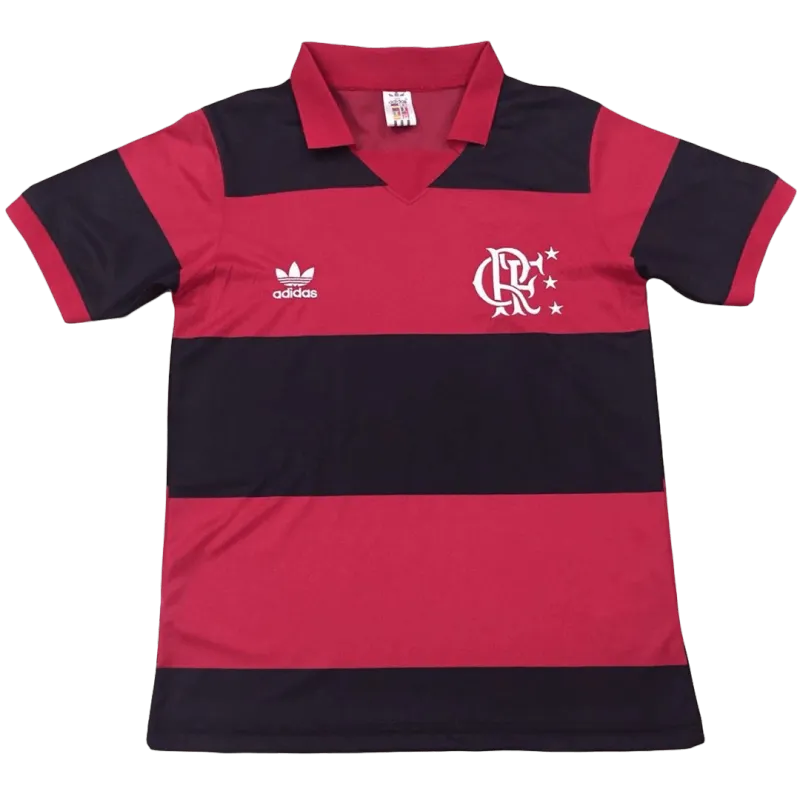 CR Flamengo 1982 Retro Jersey Home