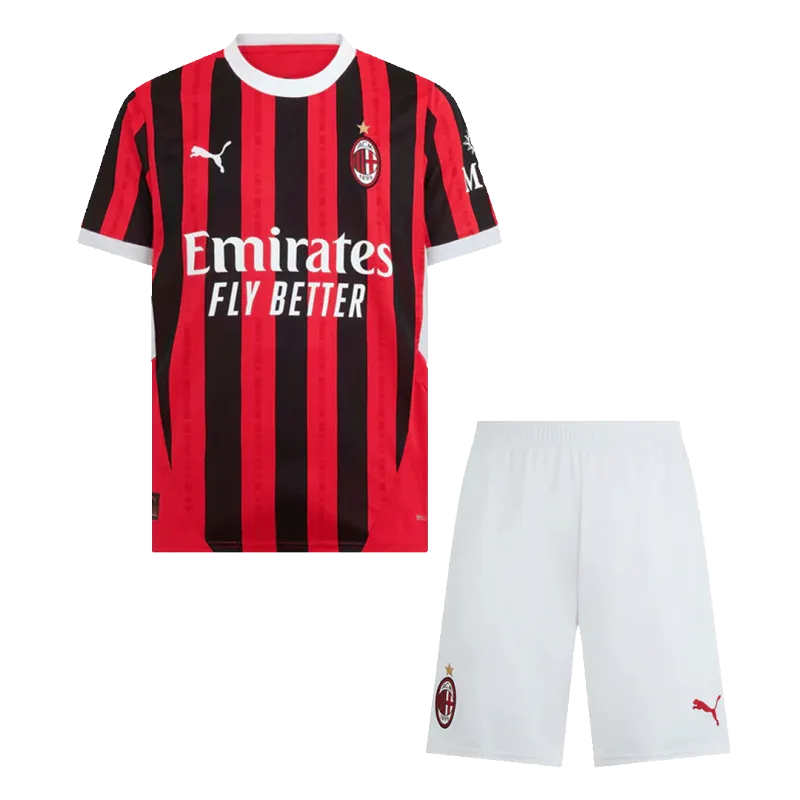 AC Milan Home Kit(Jersey+Shorts) 2024-25