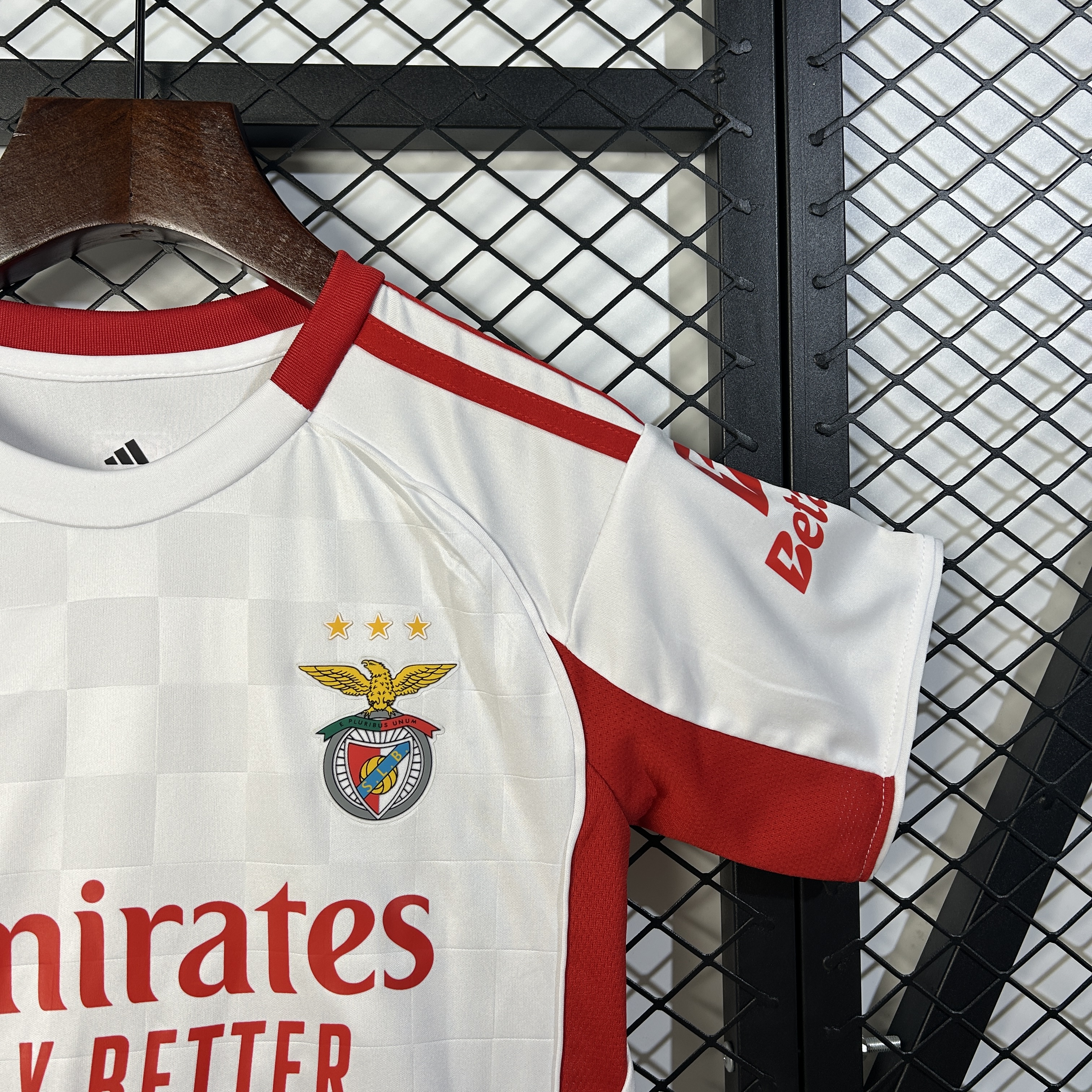 SL Benfica White Away Kids Suit 25/26