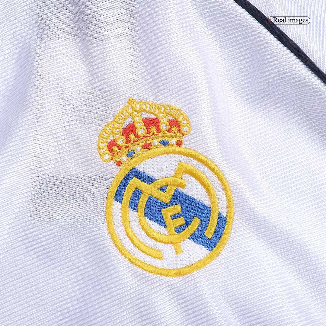 1999/00 Real Madrid Retro Away Soccer Jersey Long Sleeve