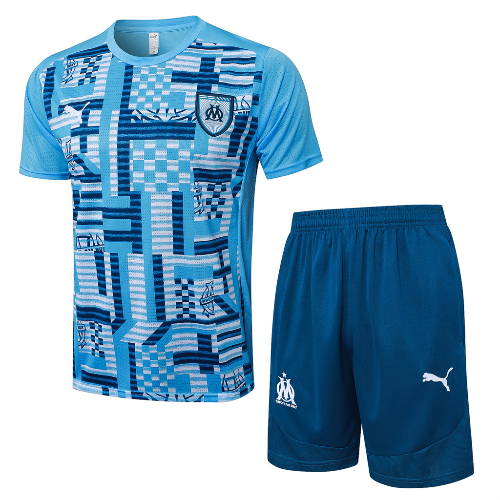 Marseille Training Short sleeve Suit 24/25