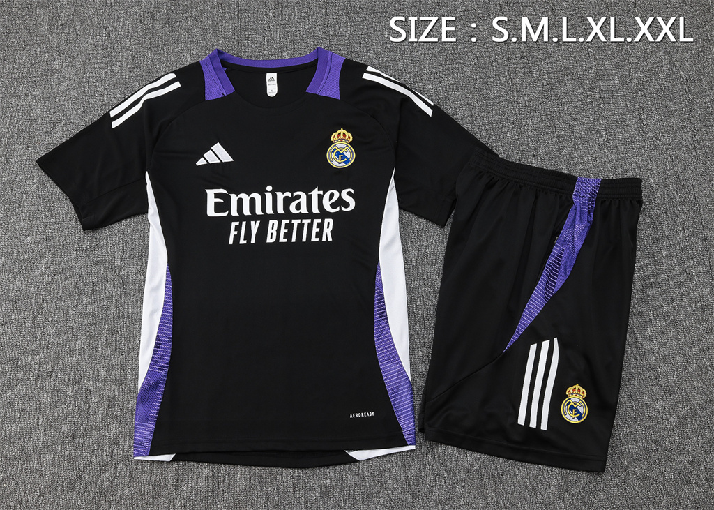 Real Madrid Training Short sleeve Suit 24/25