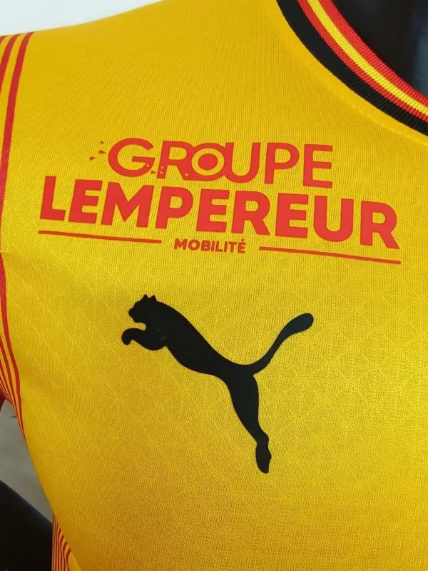 23-24  RC Lens Home Jersey Player Verson