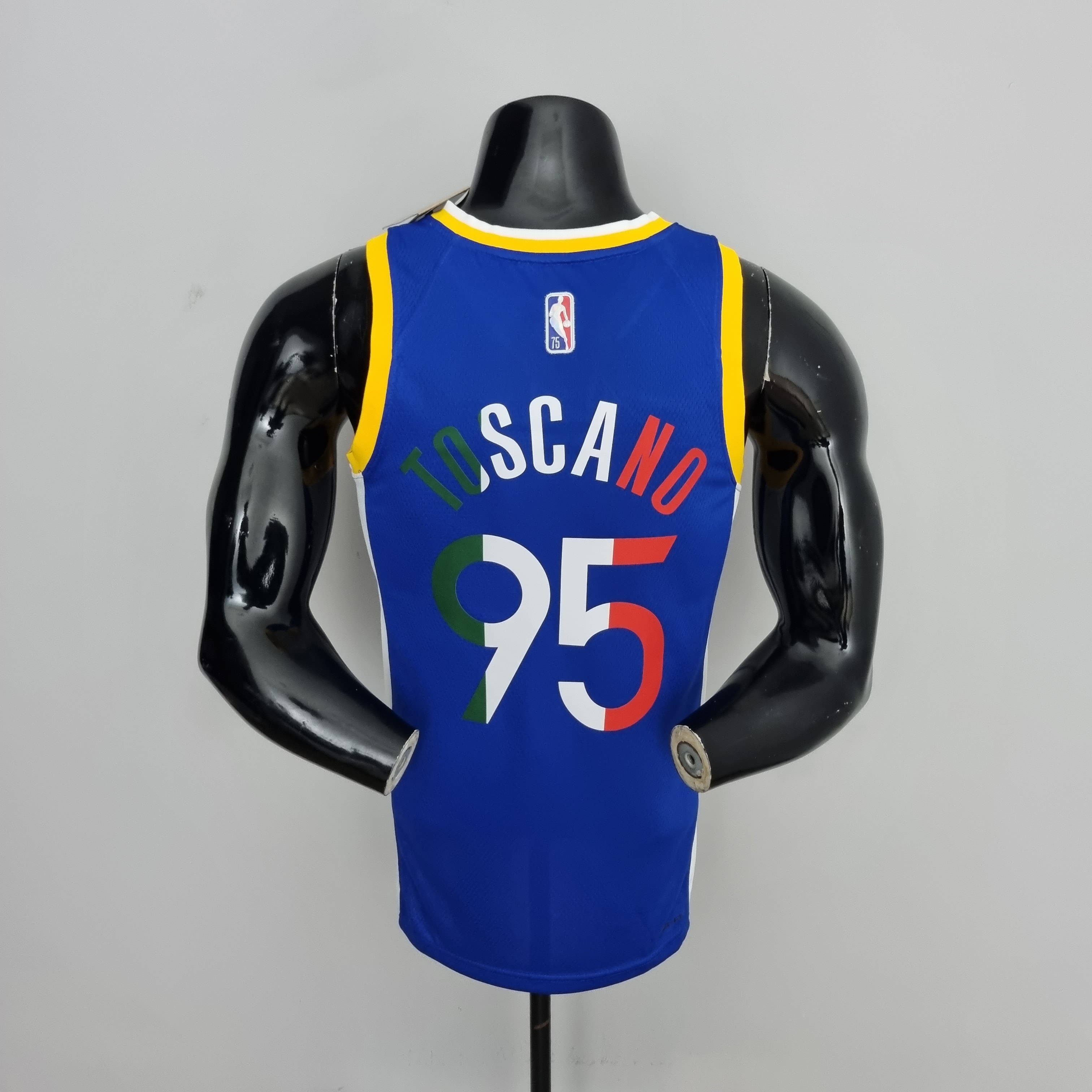 Juan Toscano-Anderson Golden State Warriors 75th Anniversary Swingman Jersey Exclusive Blue