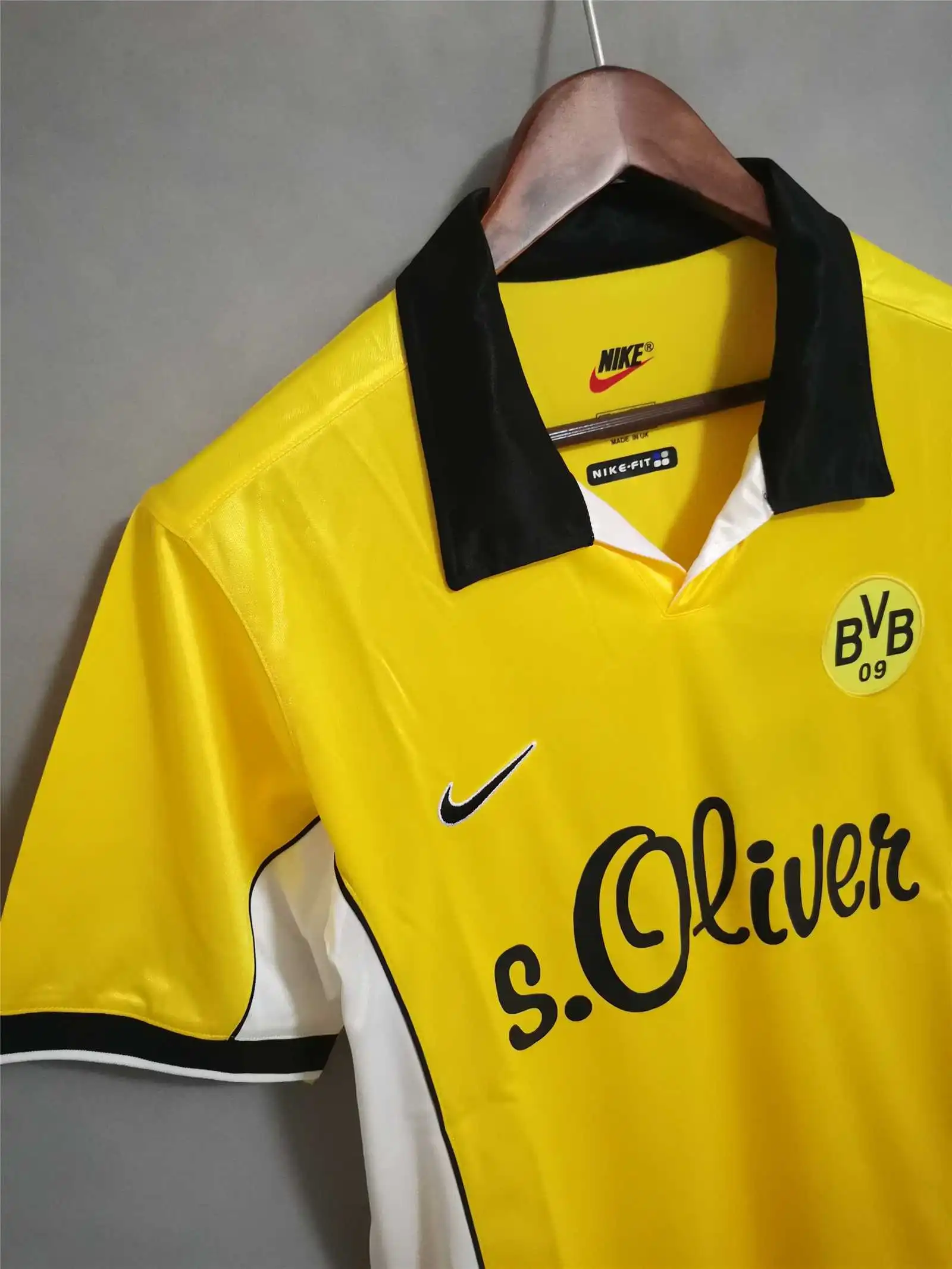 98-99 Borussia Dortmund Retro Jersey Home