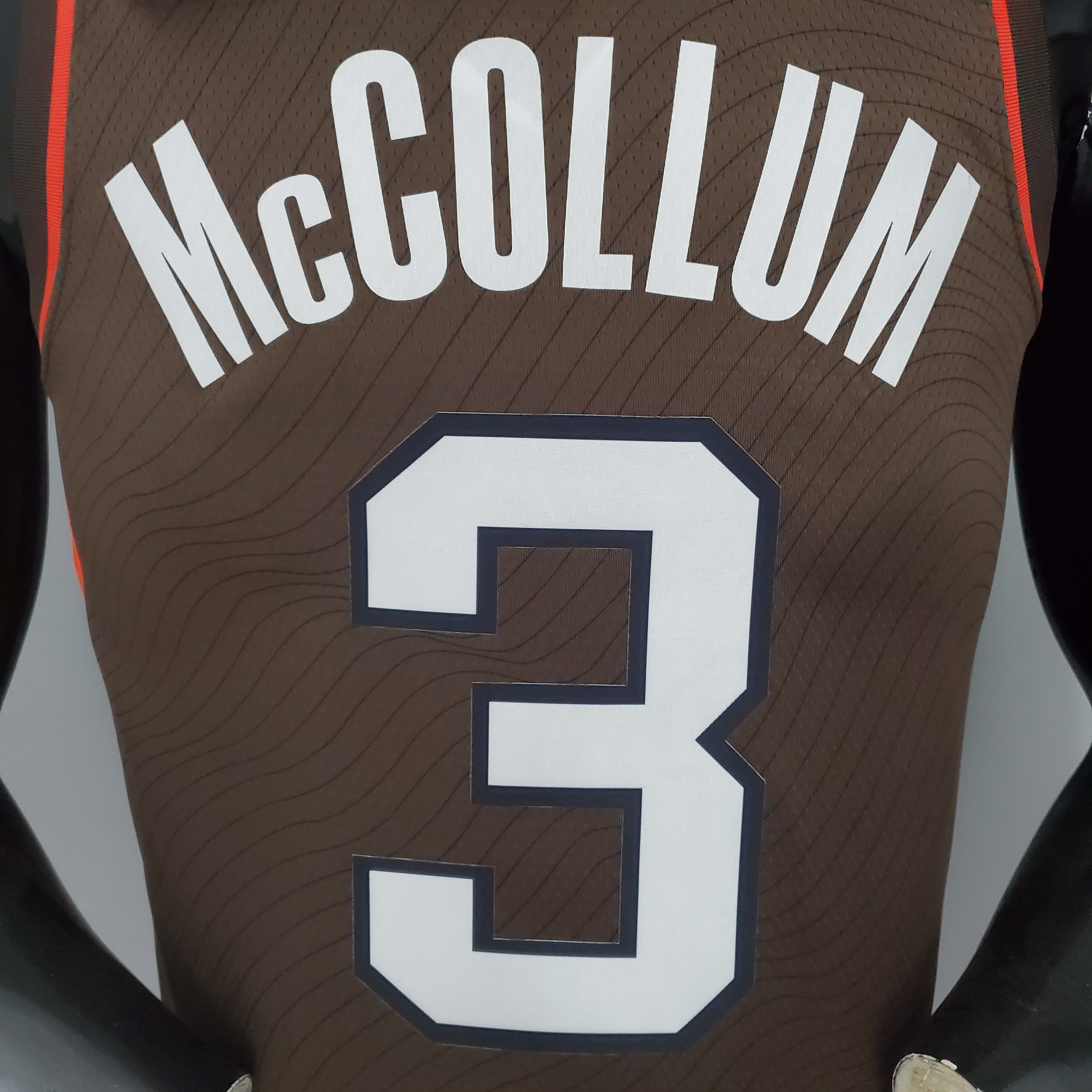 C.J. McCollum Portland Trail Blazers Swingman Jersey Brown