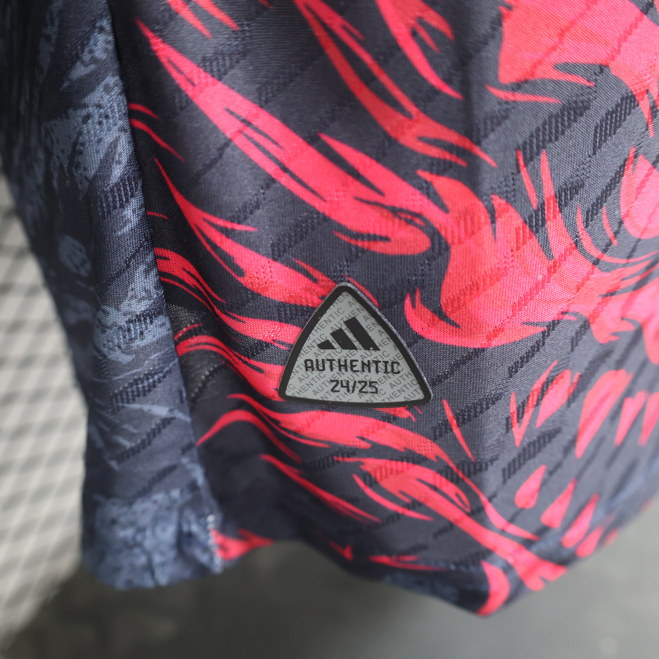 Real Madrid Red Dragon Pattern Player Jersey 25/26