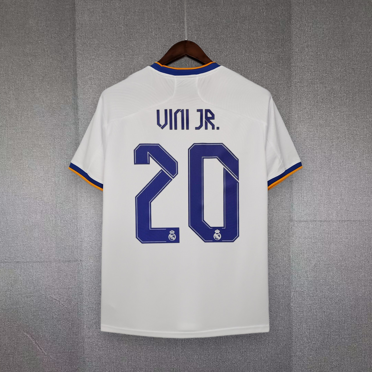 Real Madrid Home Soccer Jersey Retro Shirt 21-22