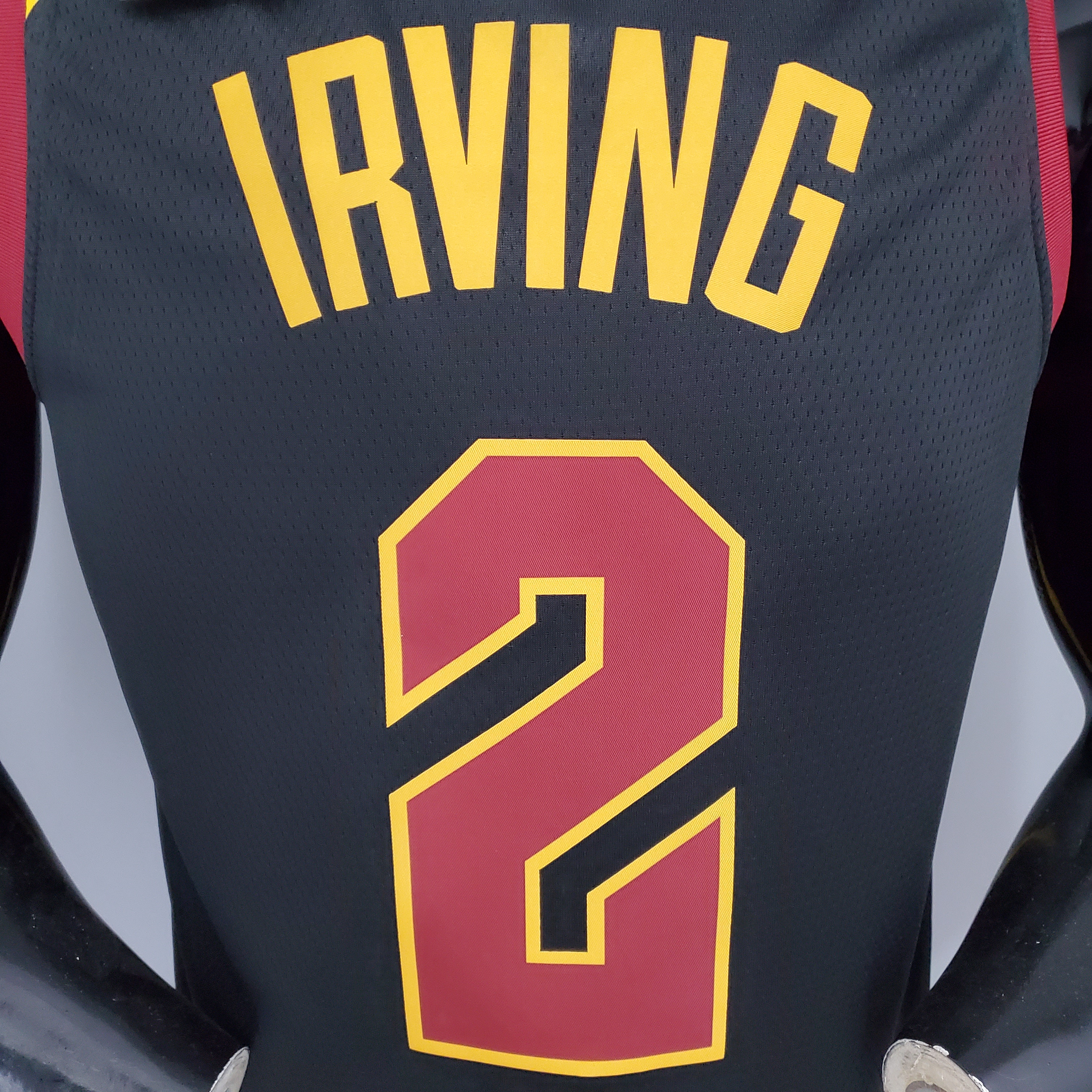 Kyrie Irving Cleveland Cavaliers Theme Limited Edition Swingman Jersey Black