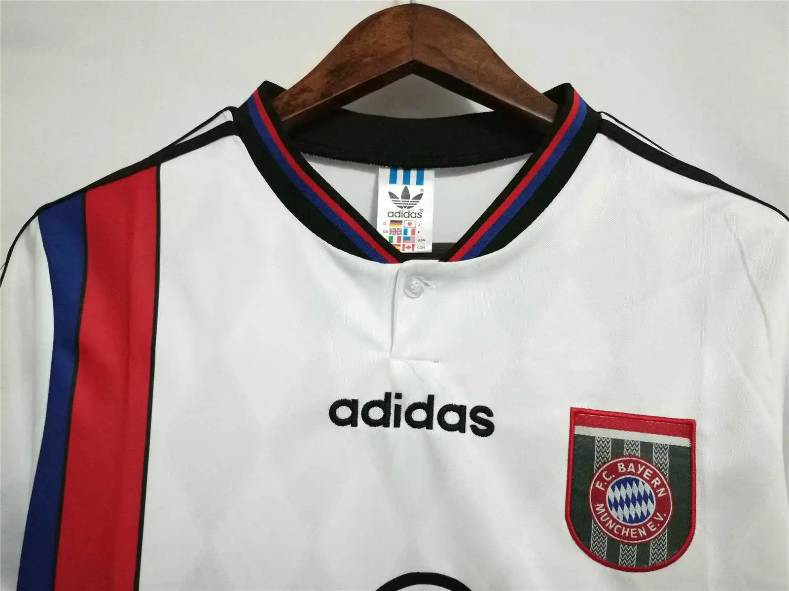 95-96 Bayern Munich Retro Jersey Away