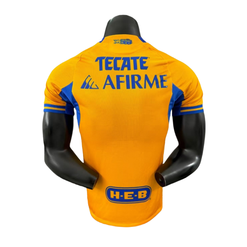 Tigres UANL Soccer jersey Home Shirt 2025-26 Player version
