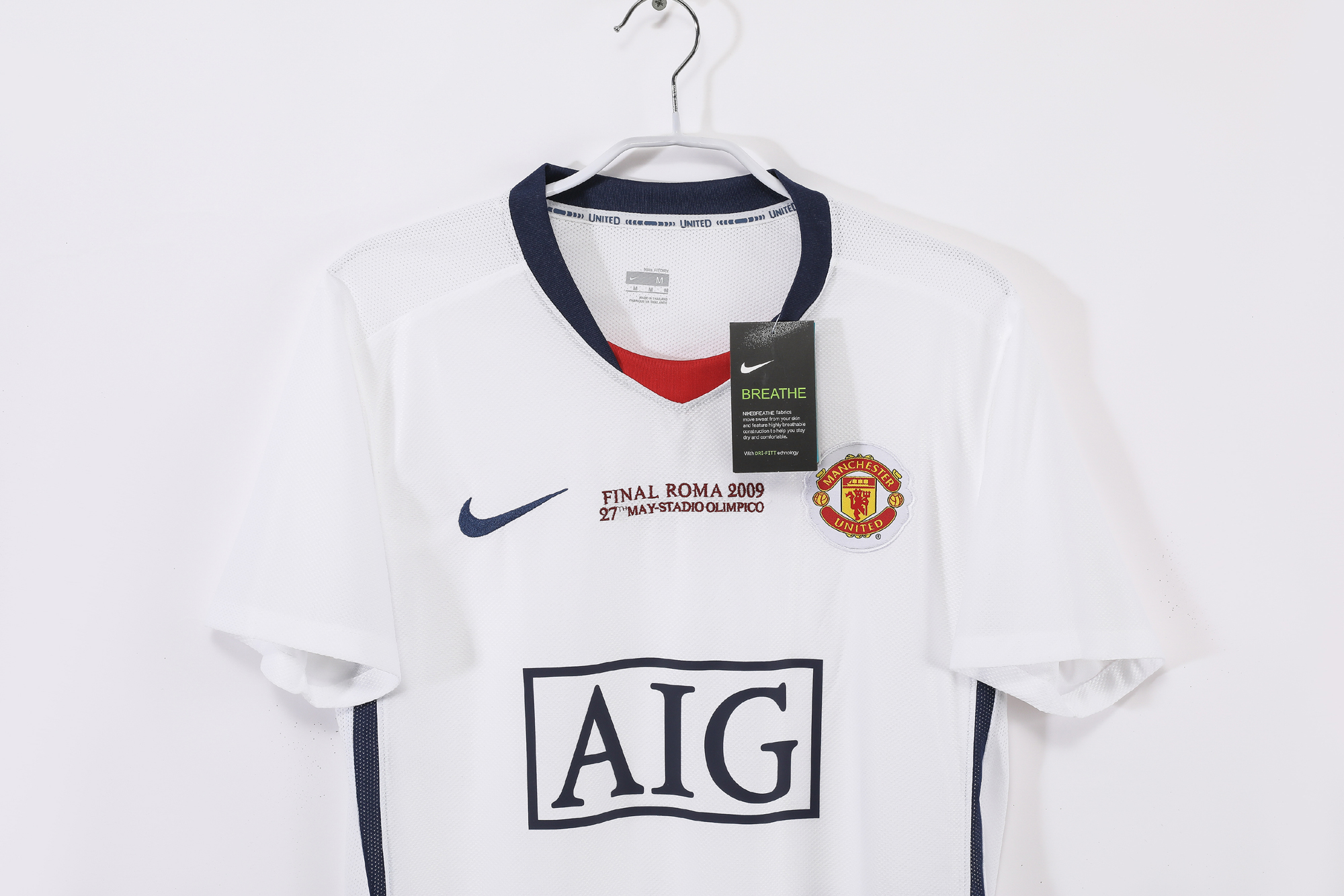 Manchester United Third Champions' League Final Retro Jersey 2008/09