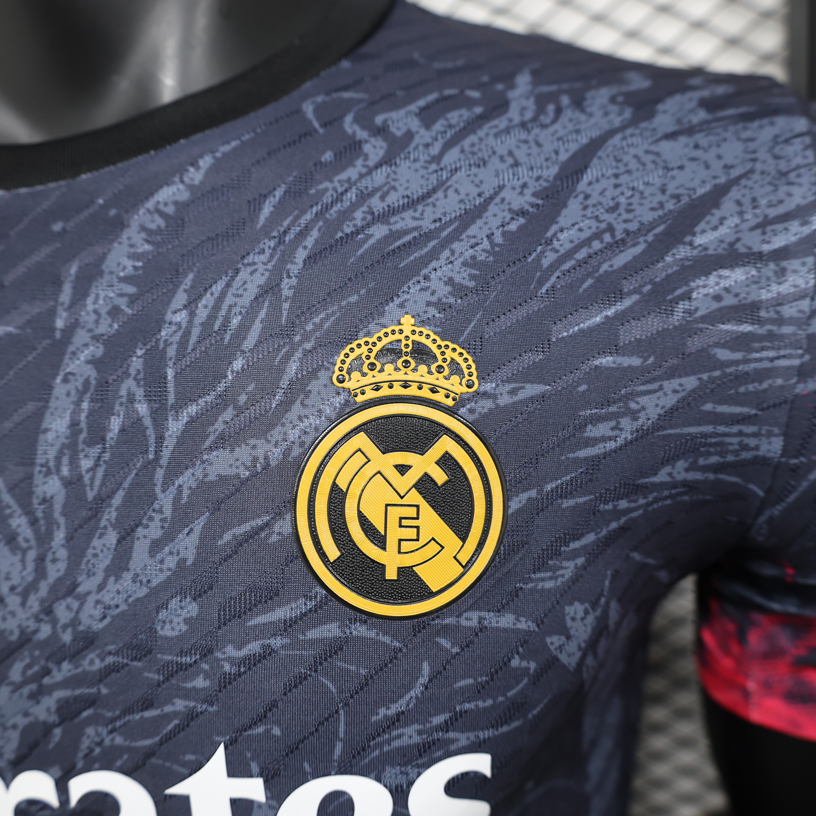 Real Madrid Red Dragon Pattern Player Jersey 25/26