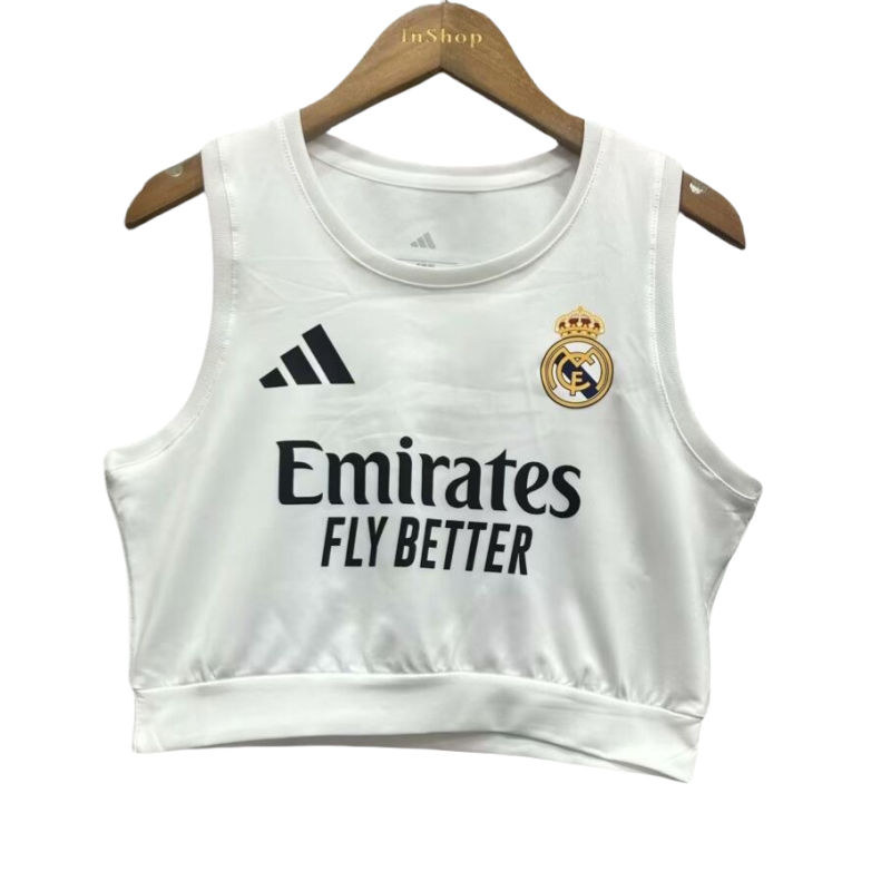 Real Madrid 2025-26 women's trendy football vest（Multiple styles）-Non customized
