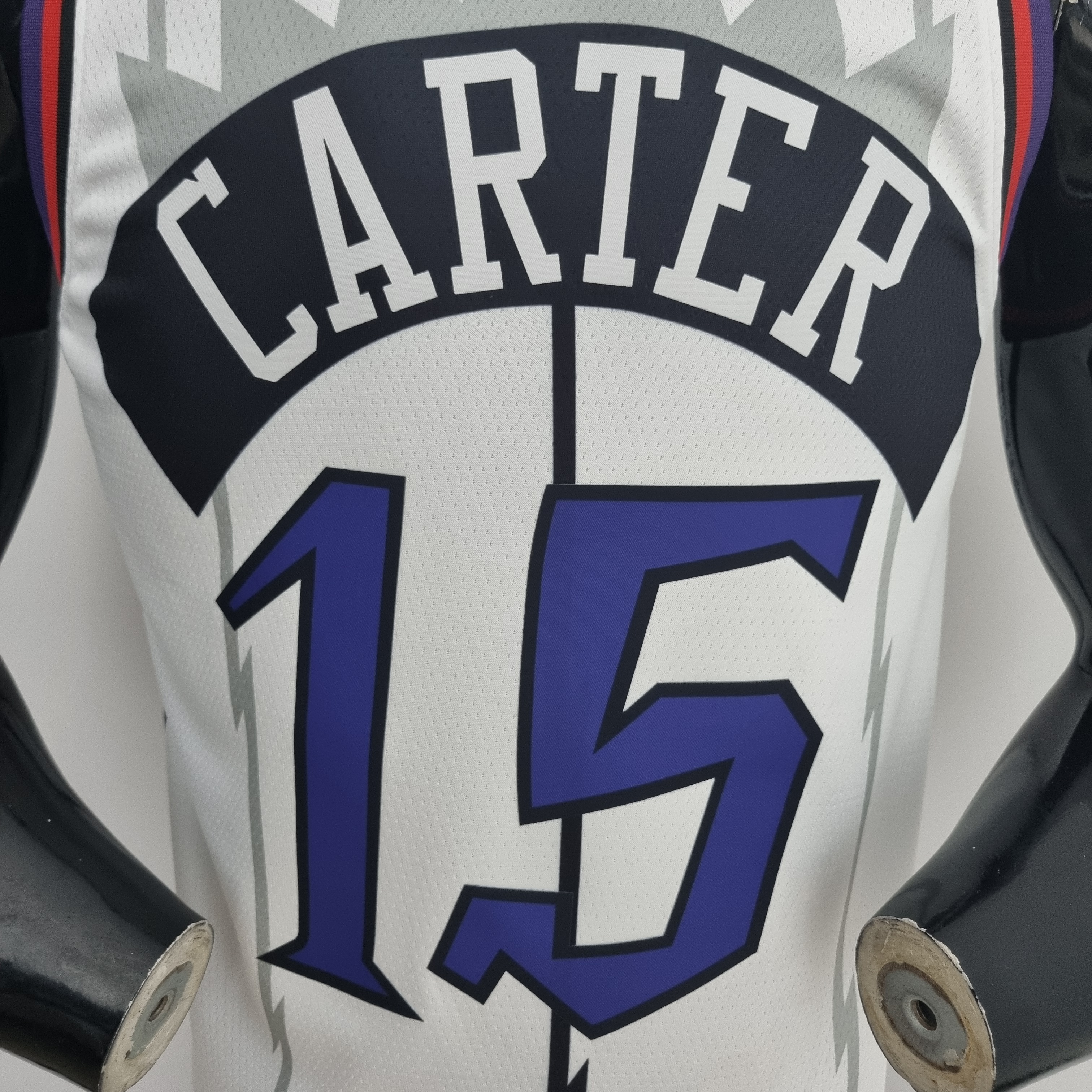 Vince Carter Toronto Raptors Swingman Jersey White