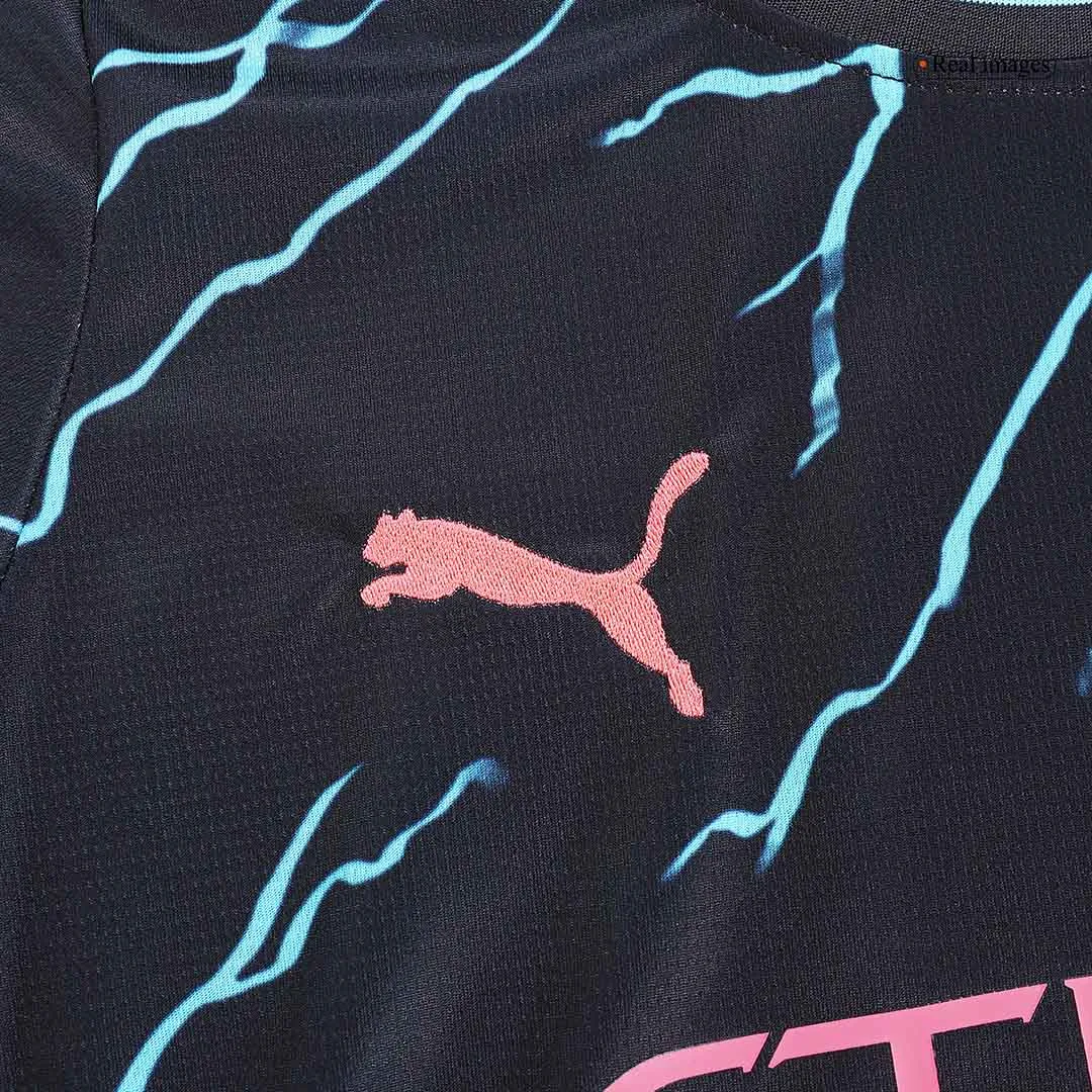 2023/24 Manchester City Third Away Kit Jersey+Shorts