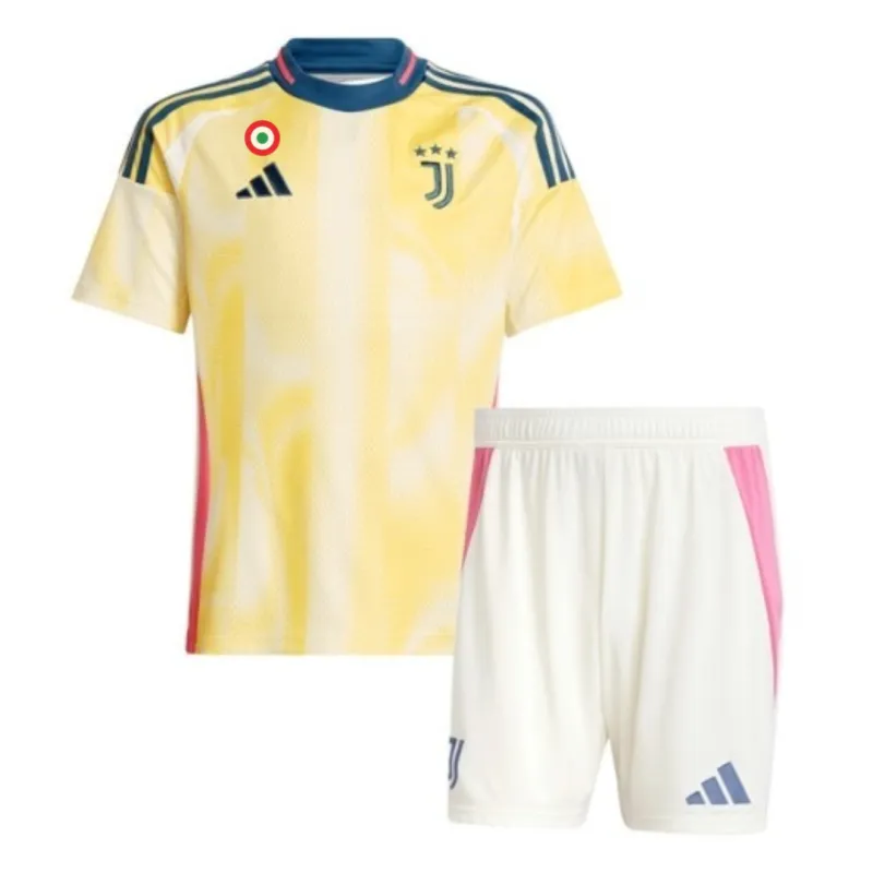 Juventus Away Kit(Jersey+Shorts) 2024-25