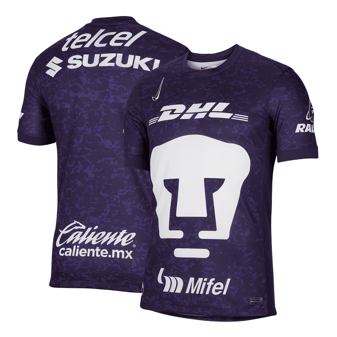 Pumas UNAM Soccer Jersey Third Away Custom Shirt 2024-25