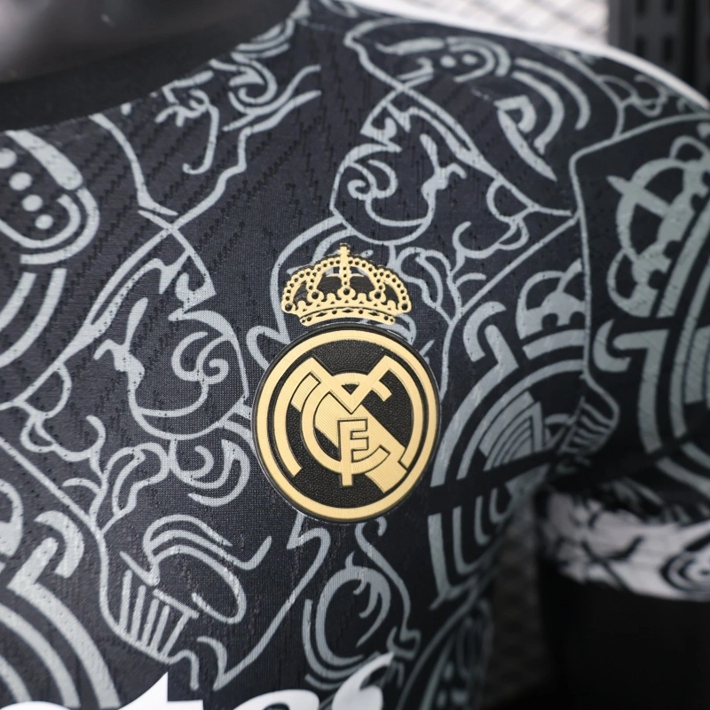 2024/25 Real Madrid player special edition Black football jersey