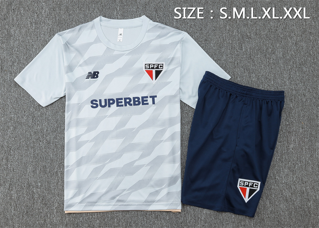 Sao paulo Training Short Sleeve Suit 24/25