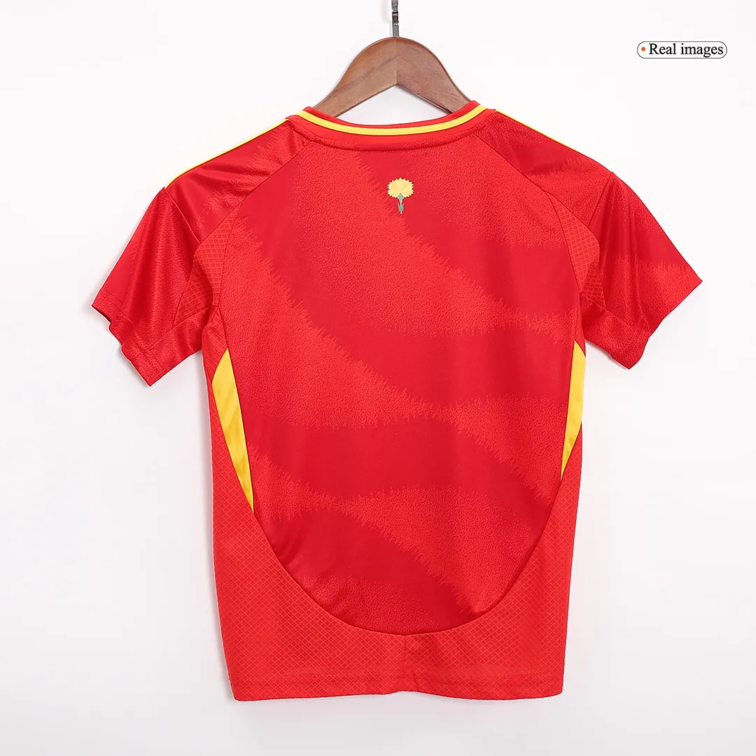 Spain Home Whole Kit(Jersey+Shorts+Socks) Euro 2024
