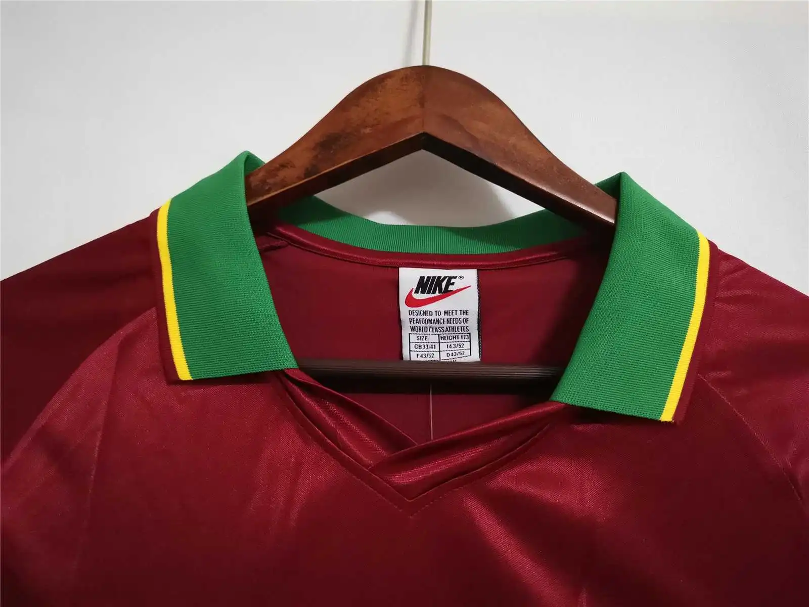 1998 Portugal Retro Home Jersey