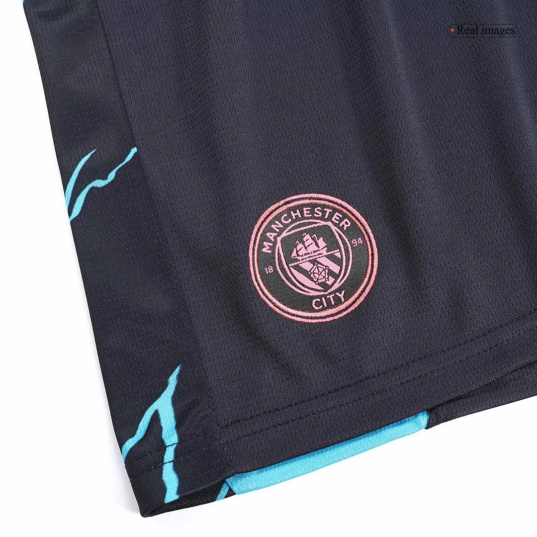 2023/24 Manchester City Third Away Shorts